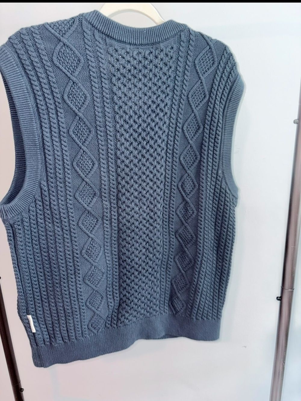 NWT Gap × Malbon Cable-Knit Sweater Vest - Picture 5 of 5